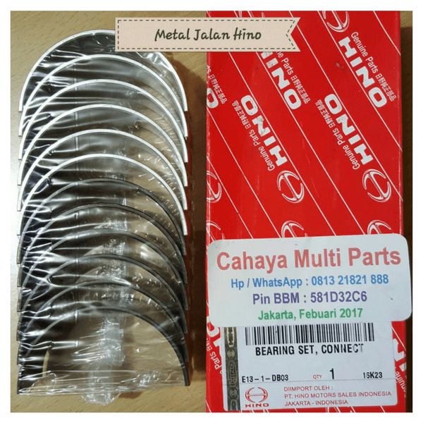 Sparepart alat Berat Hino